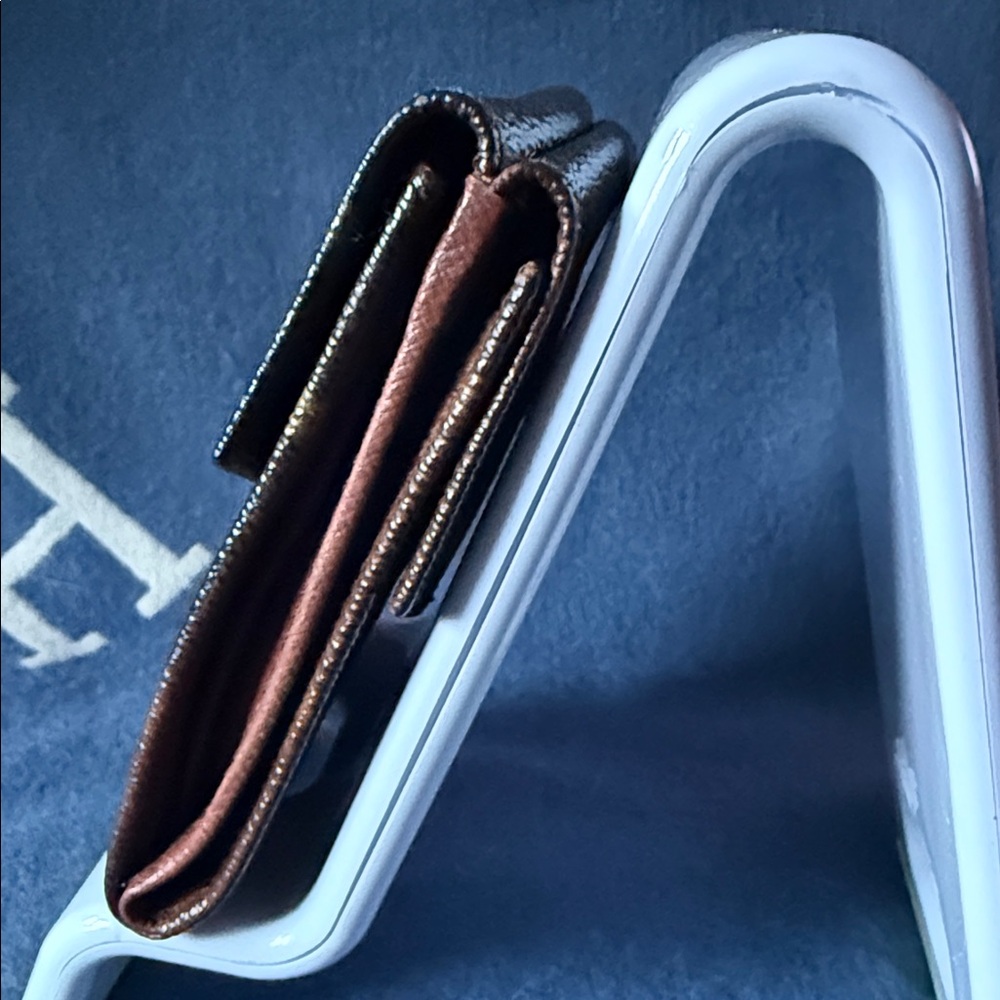 Louis Vuitton Dark Brown Monogram Wallet - Picture 4 of 15